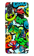 Game Doodle Samsung A06 5G Back Cover