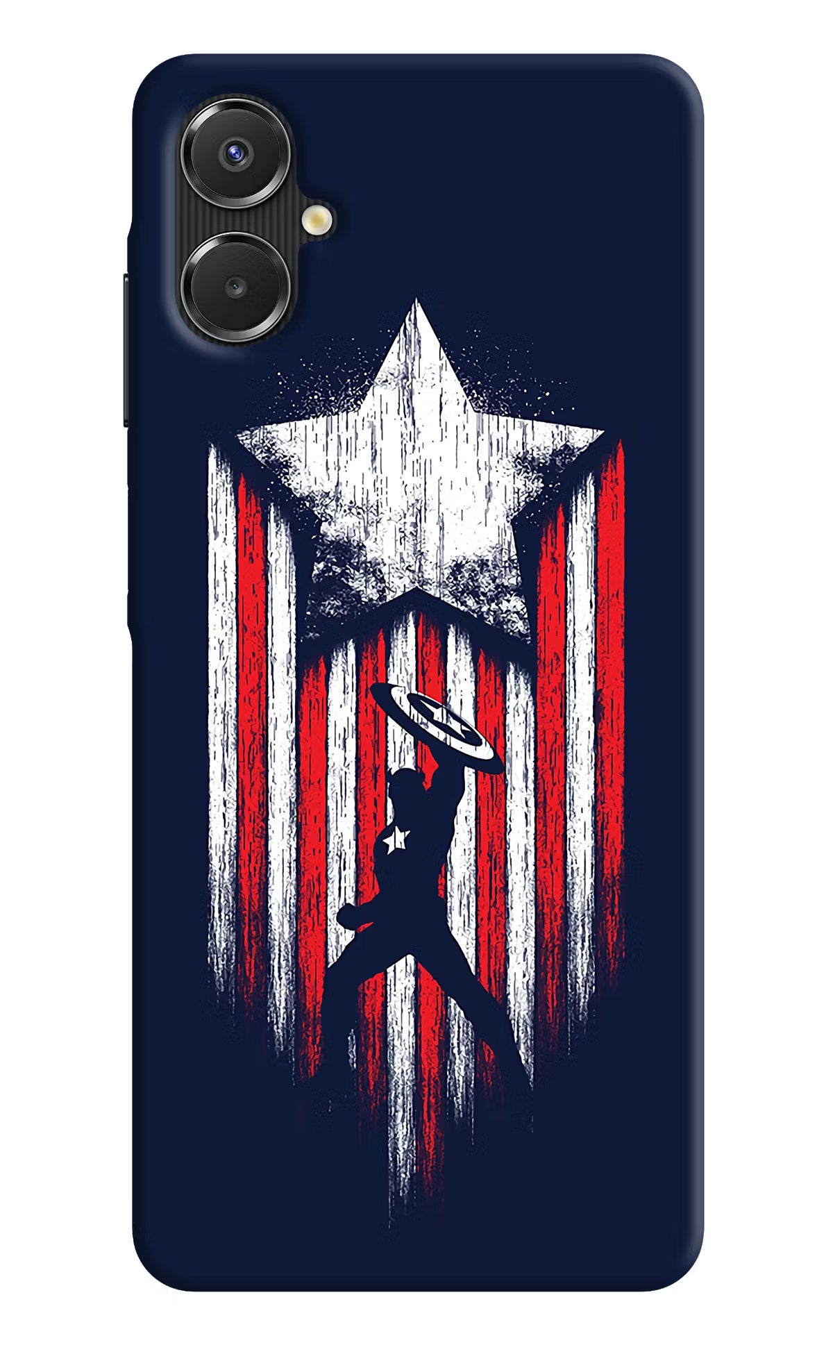 Captain America Marvel Art Samsung A06 5G Back Cover