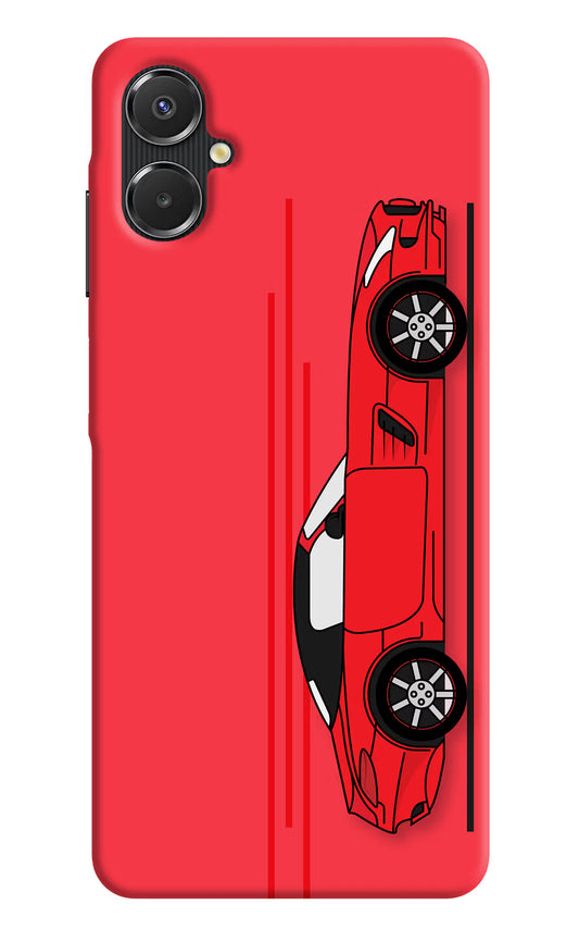 Red Velocity Samsung A06 5G Back Cover