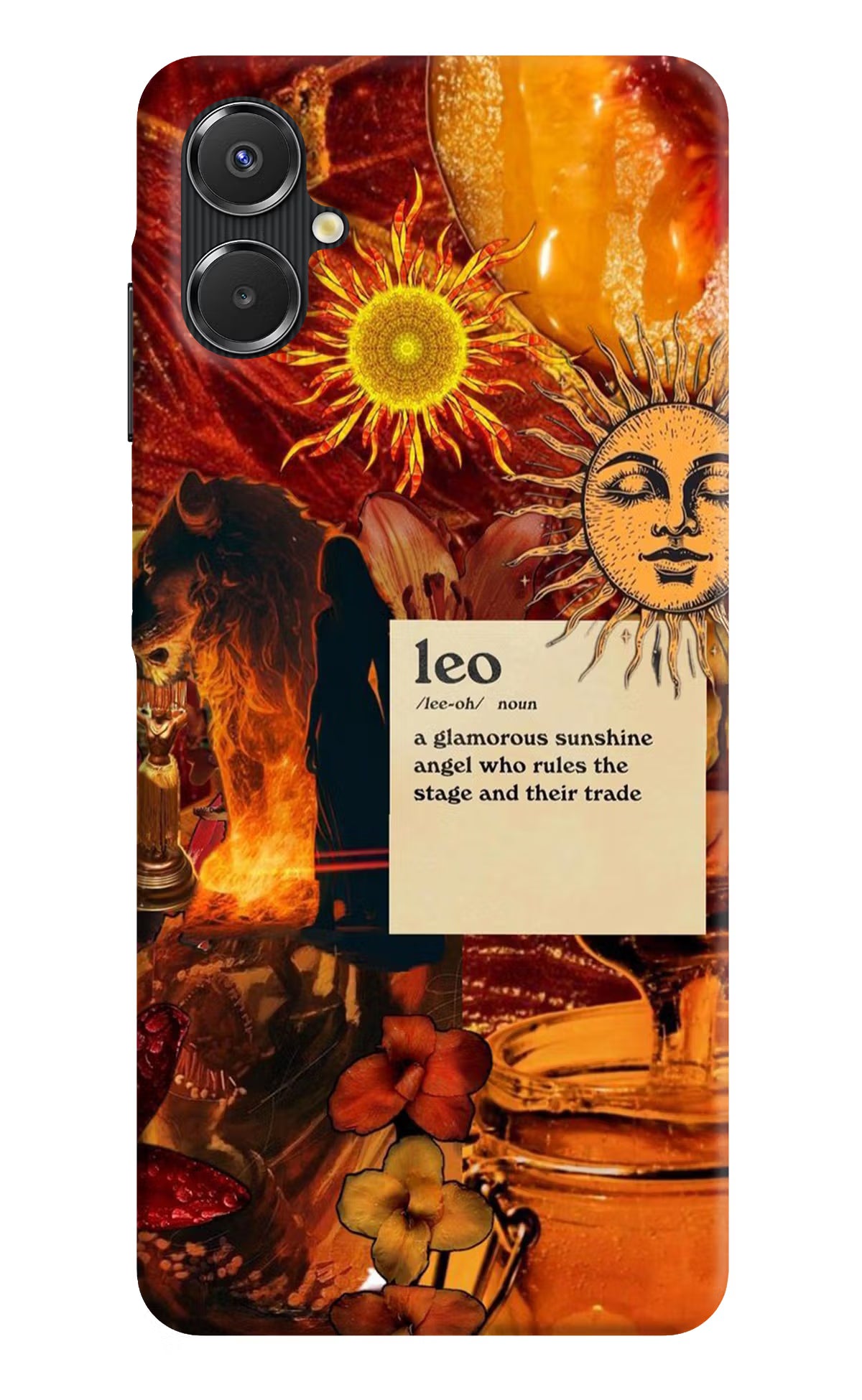Leo Zodiac Samsung A06 5G Back Cover