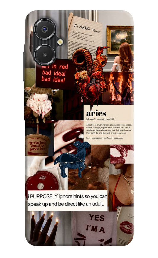 Zodiac Aries Samsung A06 5G Back Cover