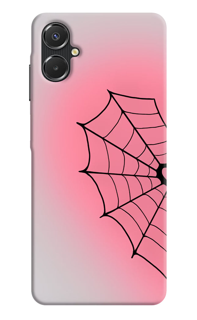 Pink Web Samsung A06 5G Hard Case Back Cover by Casekaro