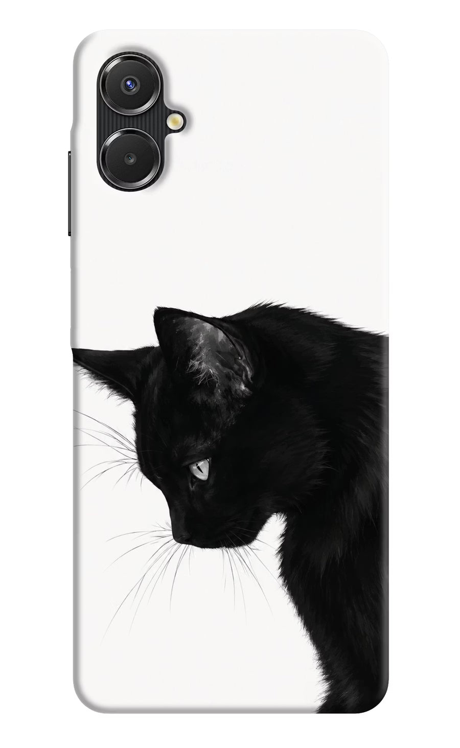 Shadow Gaze Samsung A06 5G Back Cover, Hard case