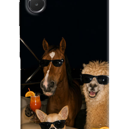 Party Squad Samsung A06 5G Hard Case Back Cover by Casekaro