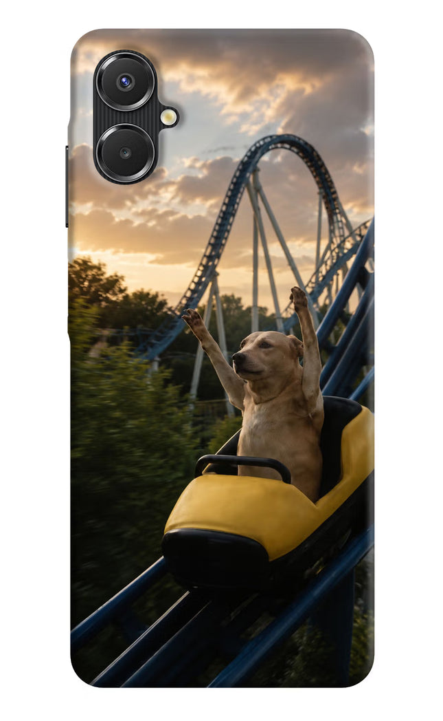 Rollercoaster Dog Samsung A06 5G Hard Case Back Cover by Casekaro