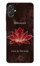 Bloom Samsung A06 5G Hard Case Back Cover by Casekaro