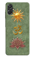 Om & Lotus Samsung A06 5G Back Cover