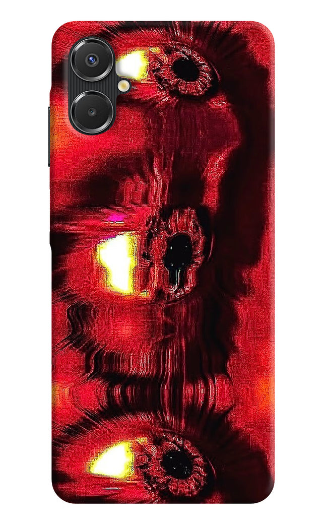 Fire Eye Samsung A06 5G Hard Case Back Cover by Casekaro