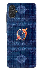 Koi Blue Samsung A06 5G Hard Case Back Cover by Casekaro