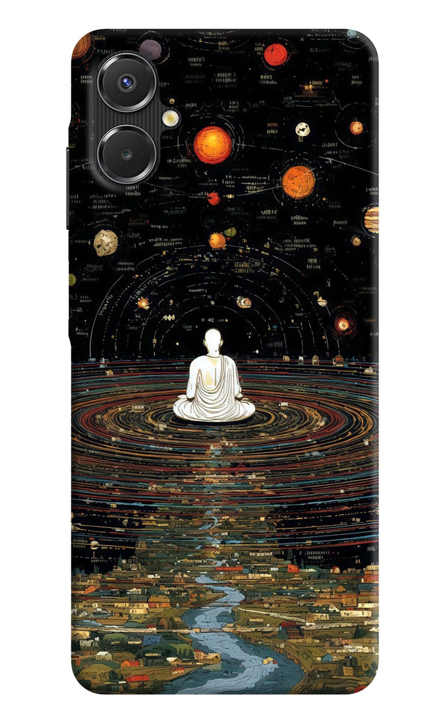 Space Monk Samsung A06 5G Hard Case Back Cover by Casekaro