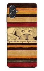 Vinyl Stripes Samsung A06 5G Hard Case Back Cover by Casekaro
