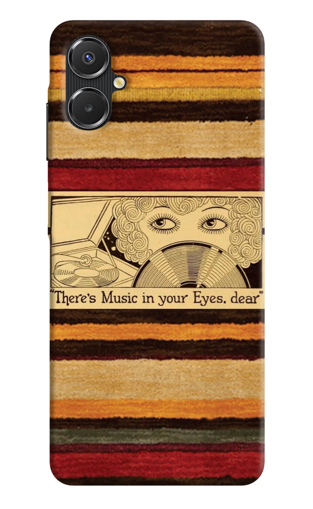Vinyl Stripes Samsung A06 5G Hard Case Back Cover by Casekaro