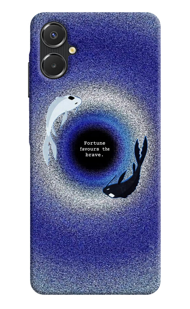 Dark Koi Samsung A06 5G Hard Case Back Cover by Casekaro