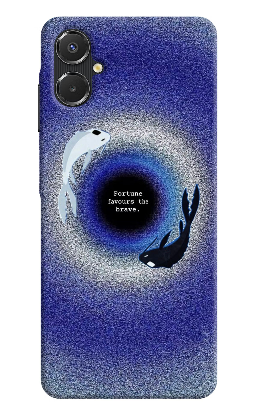 Dark Koi Samsung A06 5G Back Cover, Hard case
