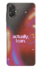 Pink Aura Samsung A06 5G Hard Case Back Cover by Casekaro