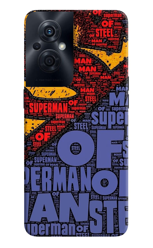 Superman OPPO F21s Pro 5G Back Cover