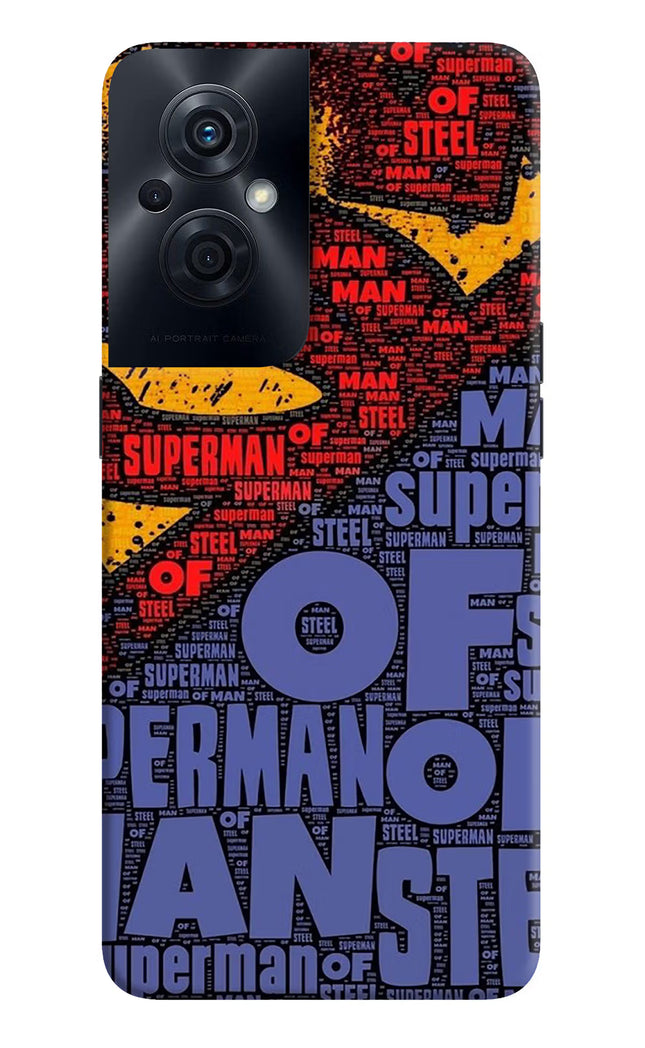 Superman OPPO F21s Pro 5G Back Cover
