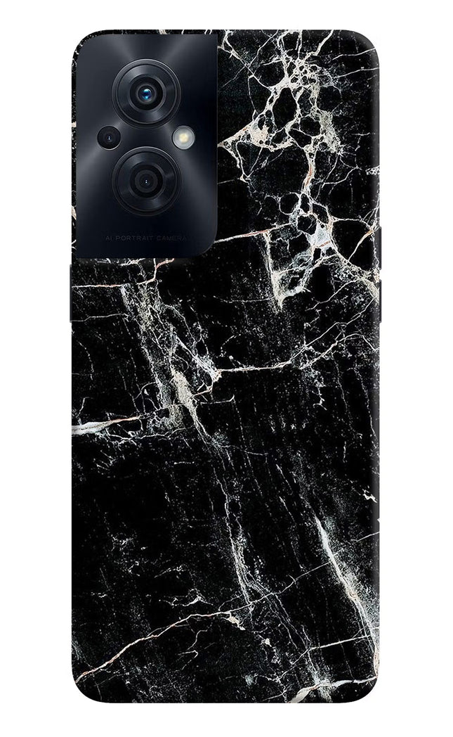 Black Marble Texture OPPO F21s Pro 5G Back Cover