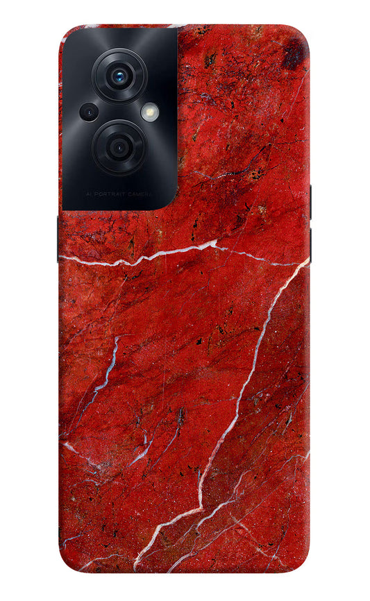 Red Marble Design OPPO F21s Pro 5G Back Cover