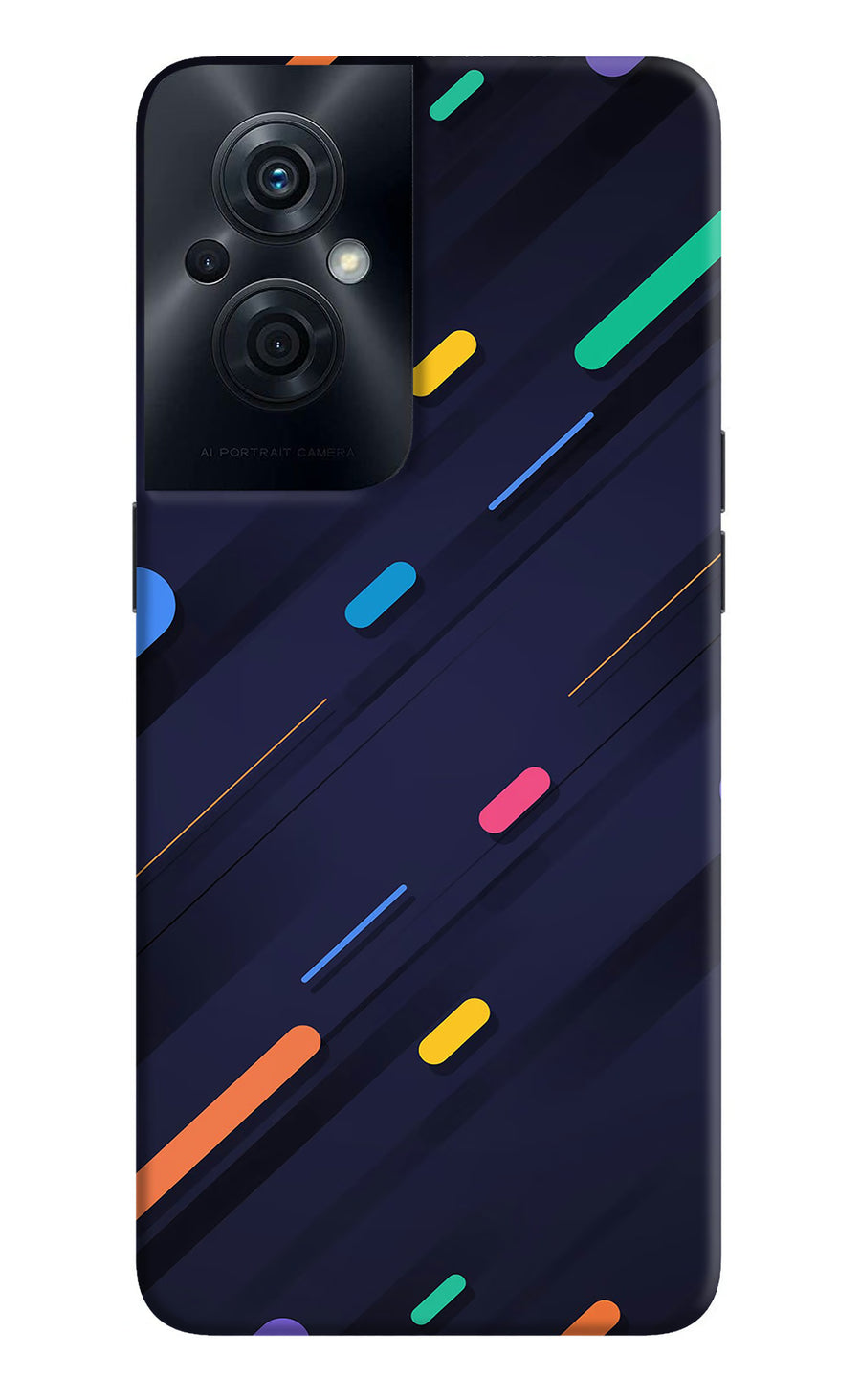Abstract Design OPPO F21s Pro 5G Back Cover, Hard case