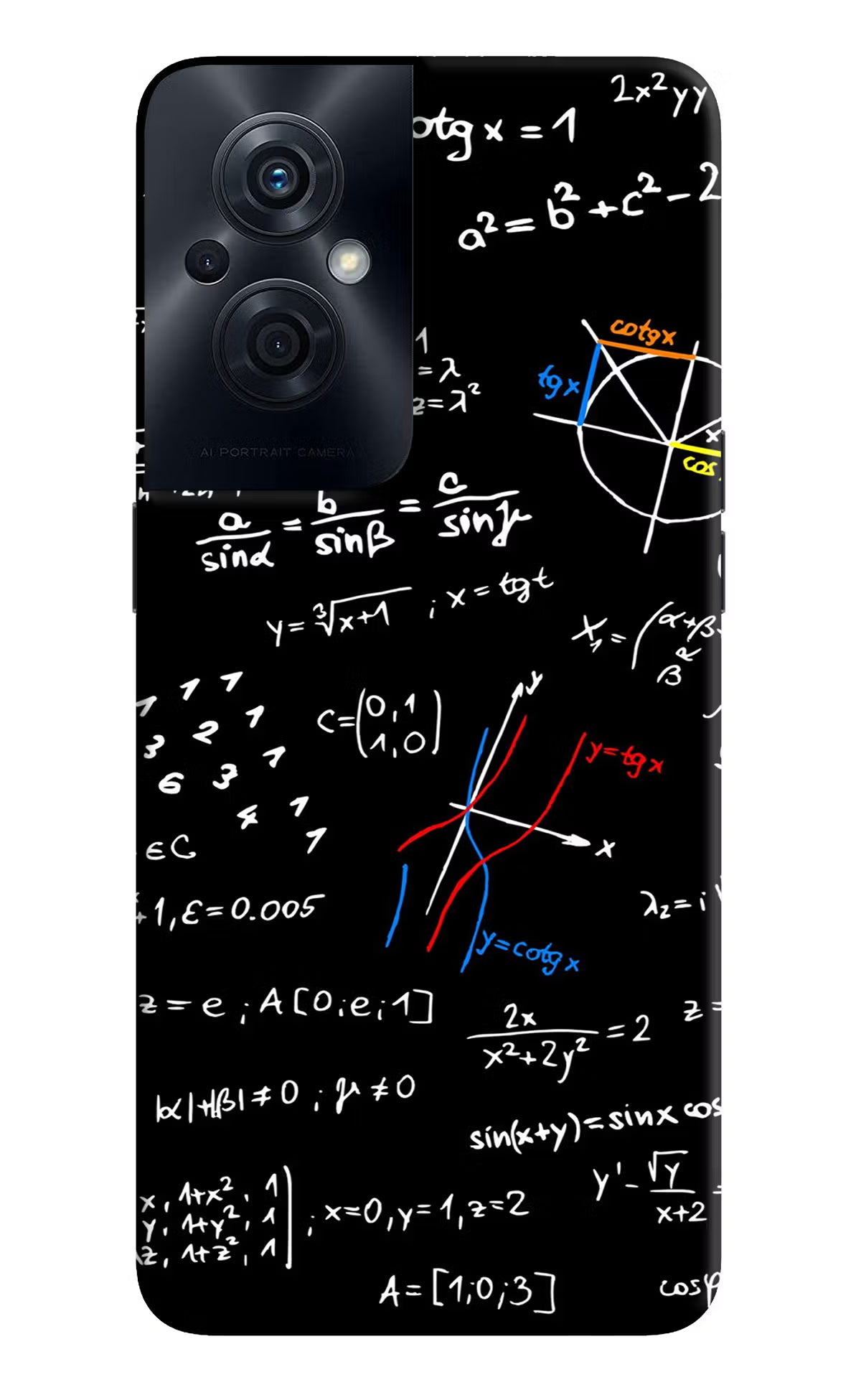 Mathematics Formula OPPO F21s Pro 5G Back Cover