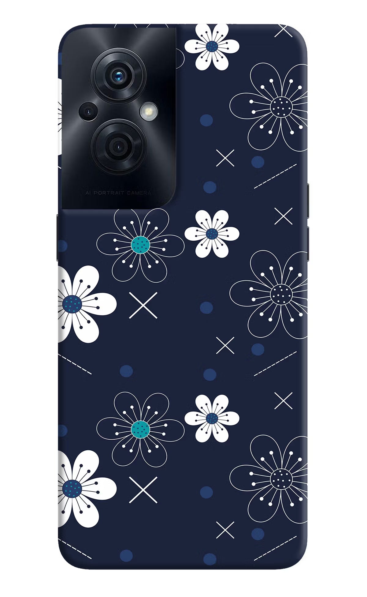 Flowers OPPO F21s Pro 5G Back Cover