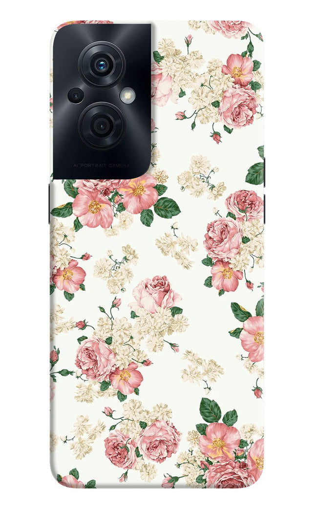 Flowers OPPO F21s Pro 5G Hard Case Back Cover by Casekaro