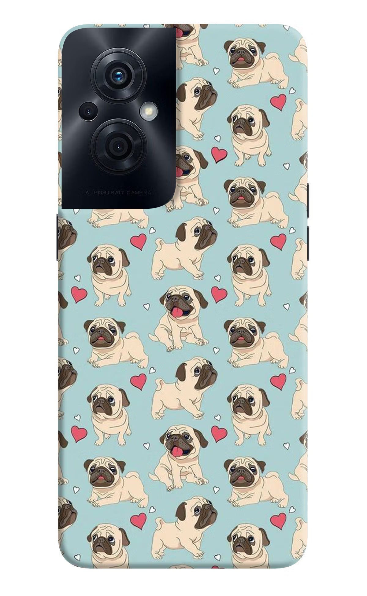 Pug Dog OPPO F21s Pro 5G Back Cover