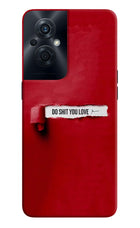 Do Shit You Love OPPO F21s Pro 5G Hard Case Back Cover by Casekaro