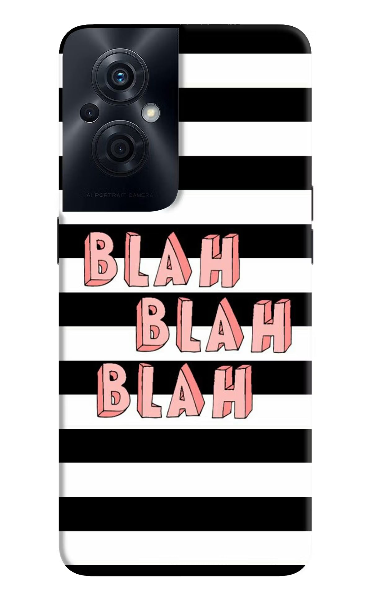 Blah Blah Blah OPPO F21s Pro 5G Back Cover