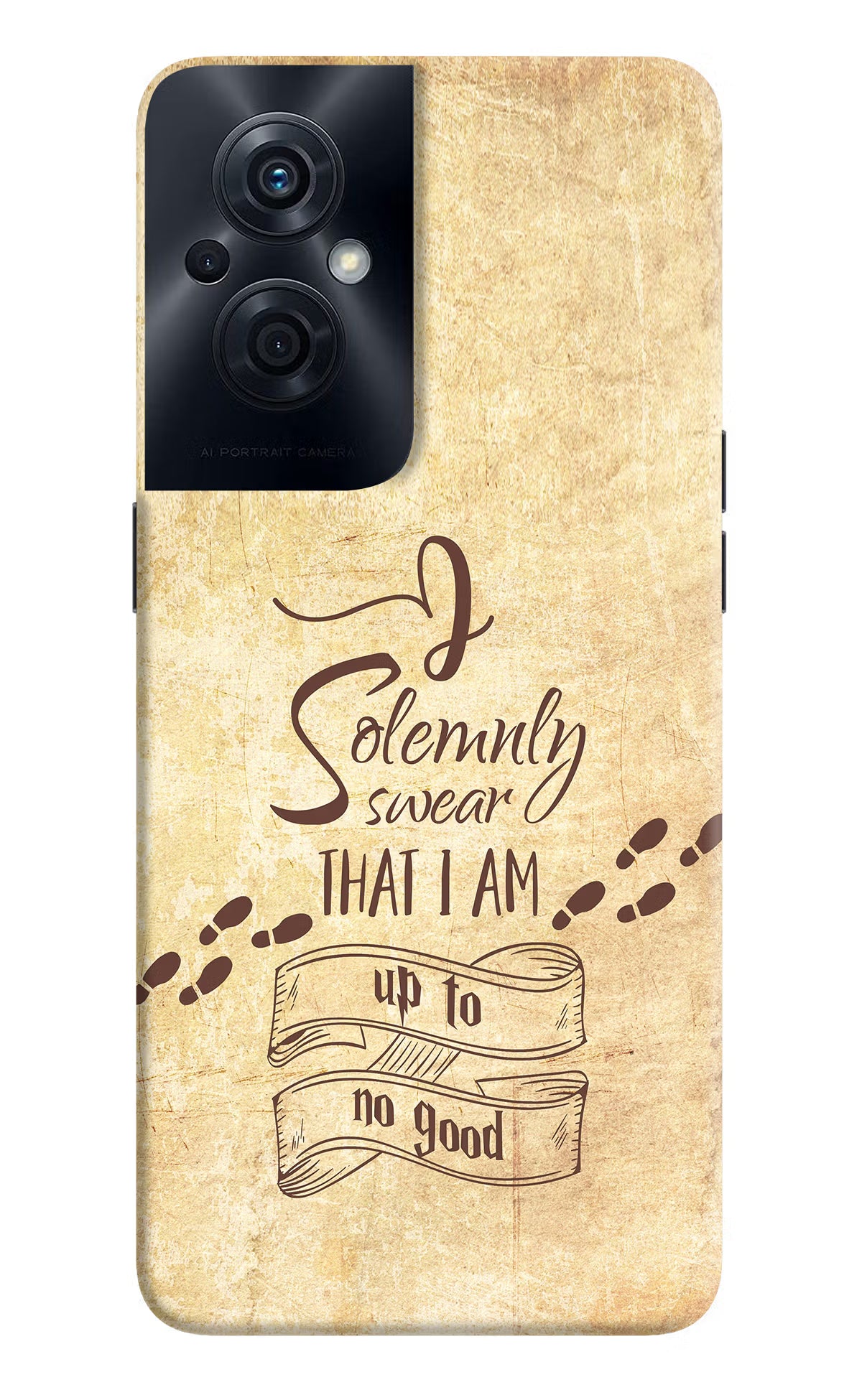 I Solemnly swear that i up to no good OPPO F21s Pro 5G Back Cover
