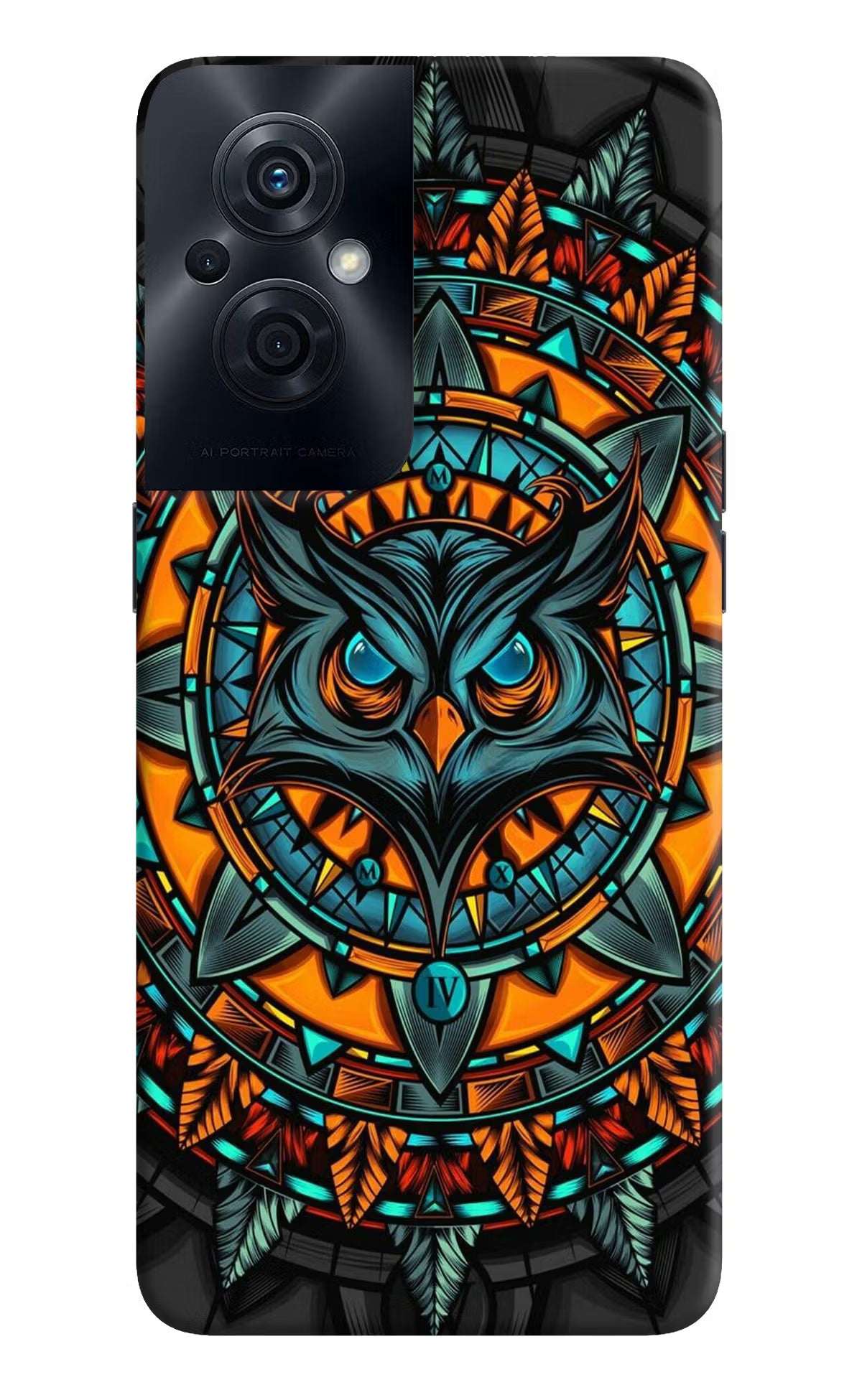 Angry Owl Art OPPO F21s Pro 5G Back Cover