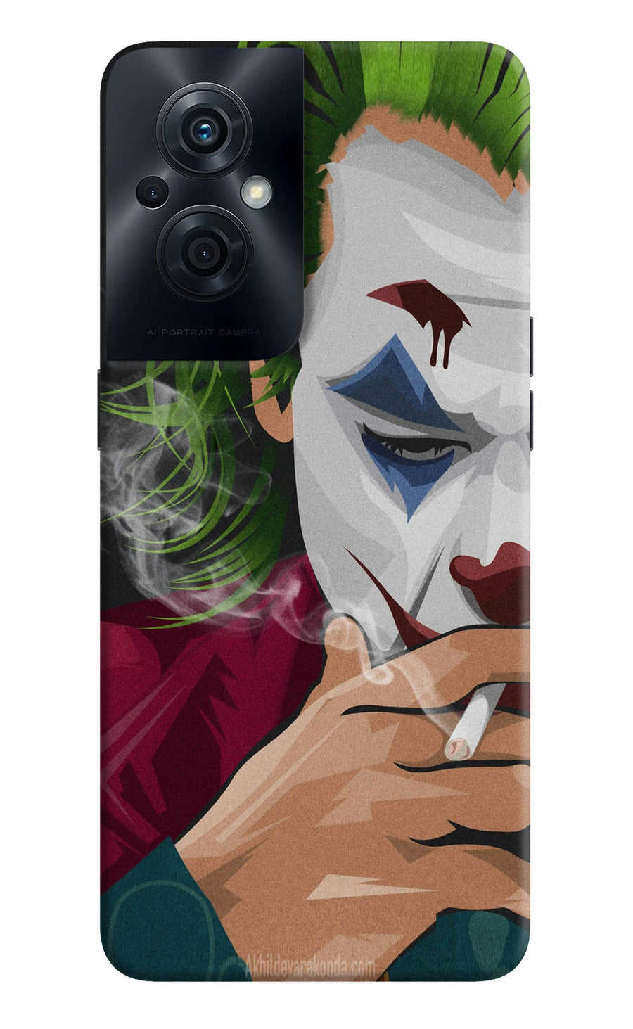 Joker Smoking OPPO F21s Pro 5G Back Cover, Hard case
