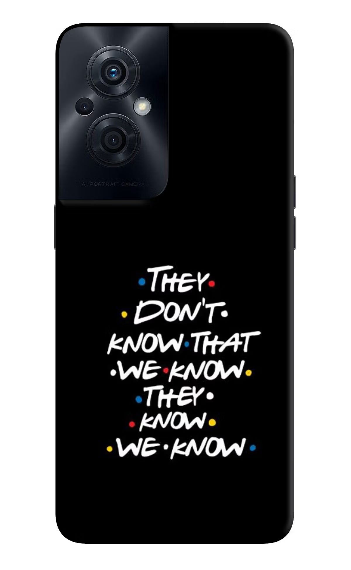 FRIENDS Dialogue OPPO F21s Pro 5G Back Cover