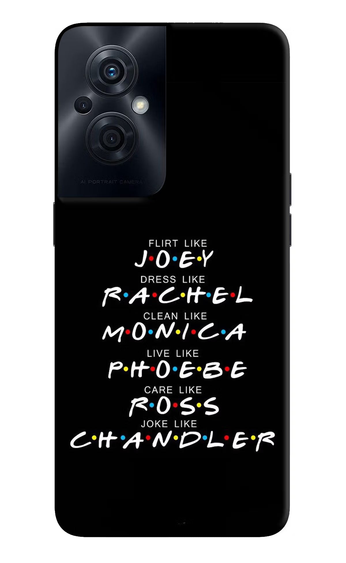 FRIENDS Character OPPO F21s Pro 5G Back Cover