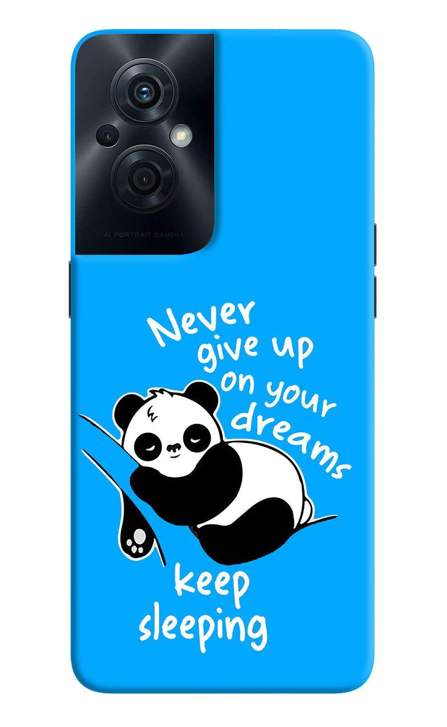 Keep Sleeping OPPO F21s Pro 5G Back Cover, Hard case