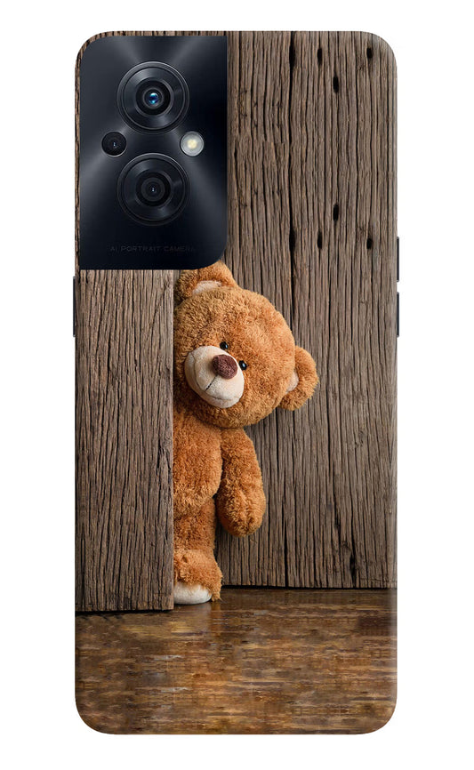 Teddy Wooden OPPO F21s Pro 5G Back Cover