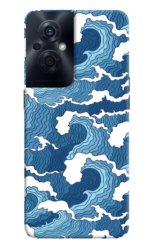 Blue Waves OPPO F21s Pro 5G Back Cover
