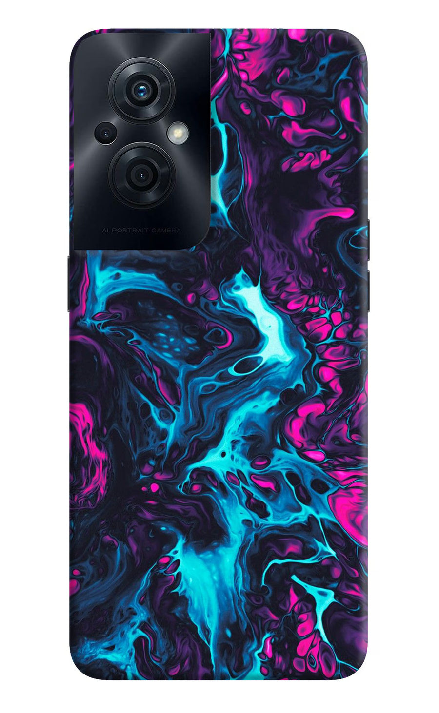 Abstract OPPO F21s Pro 5G Back Cover, Hard case
