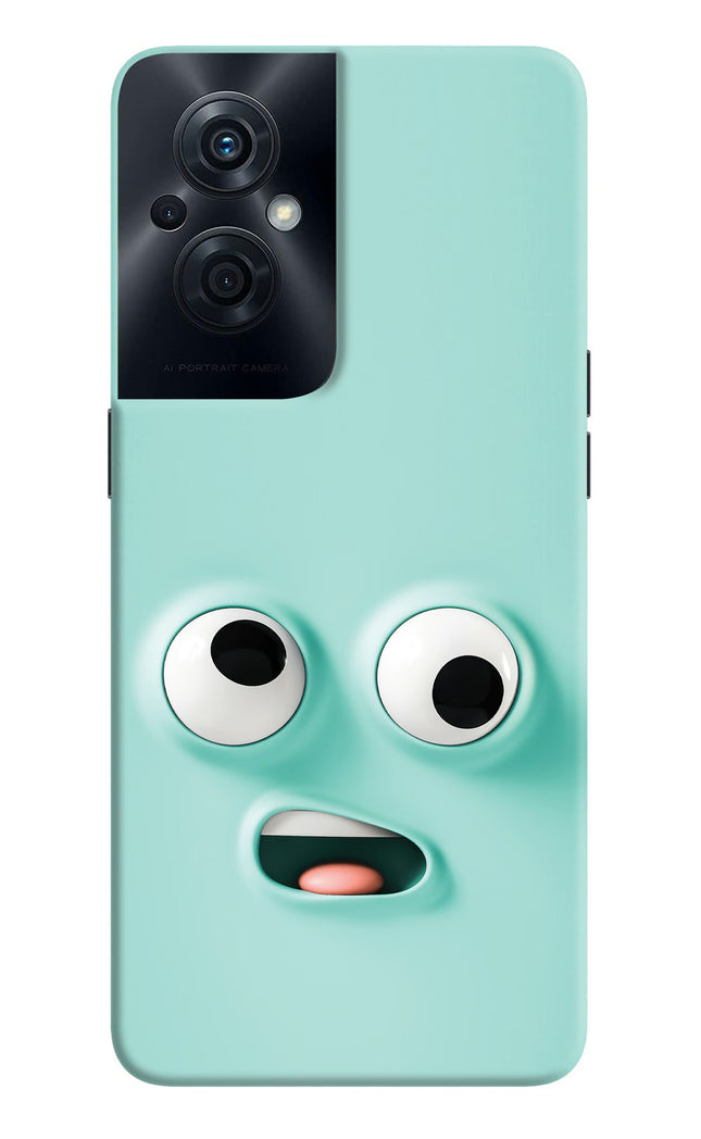 Funny Cartoon OPPO F21s Pro 5G Hard Case Back Cover by Casekaro