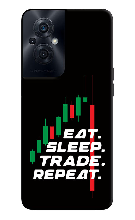 Eat Sleep Trade Repeat OPPO F21s Pro 5G Back Cover