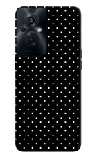White Dots OPPO F21s Pro 5G Hard Case Back Cover by Casekaro