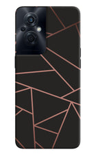 Geometric Pattern OPPO F21s Pro 5G Hard Case Back Cover by Casekaro