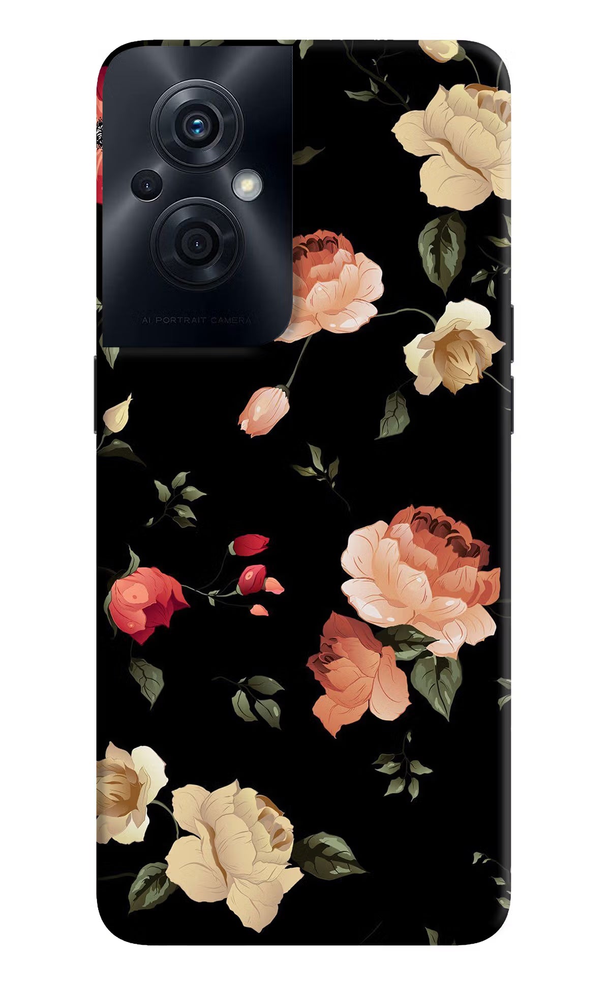 Flowers OPPO F21s Pro 5G Back Cover
