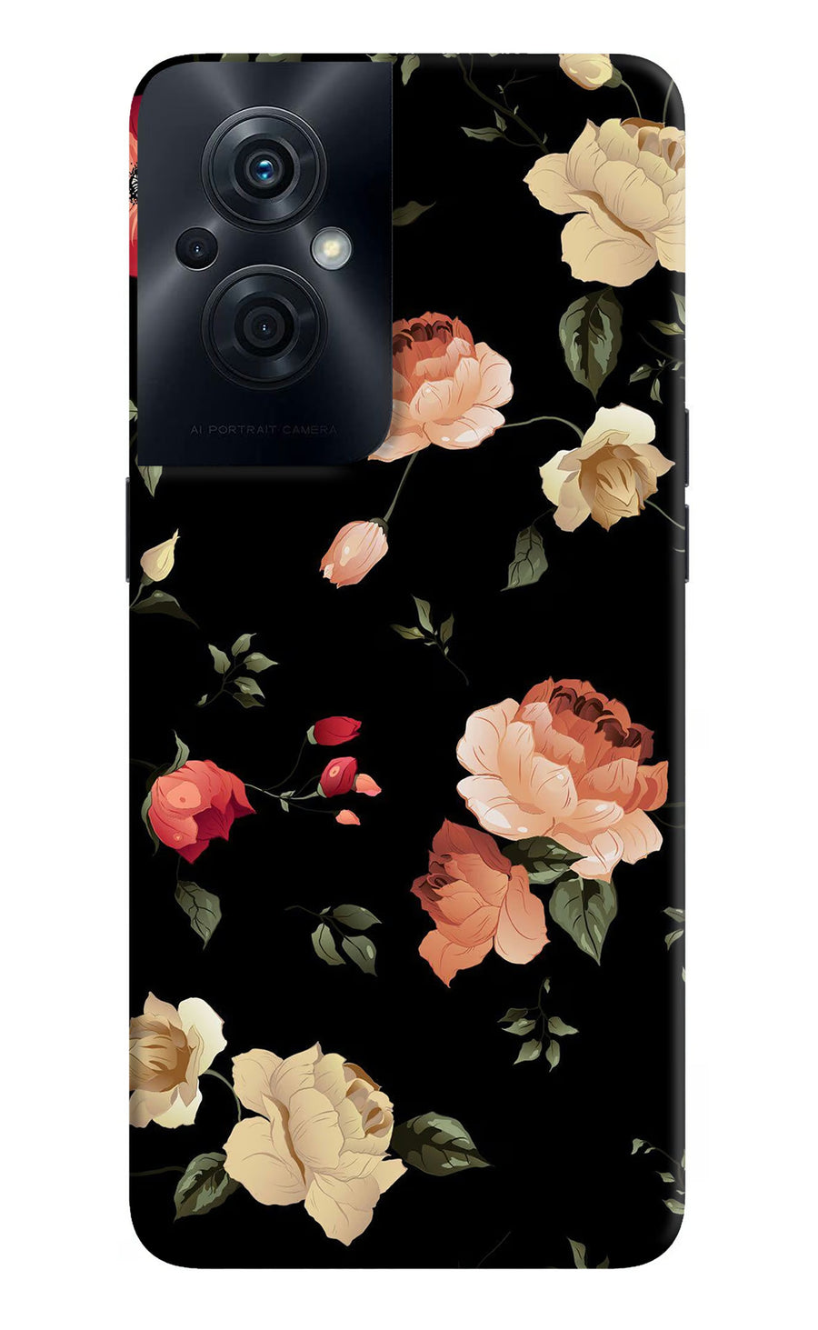 Flowers OPPO F21s Pro 5G Back Cover, Hard case