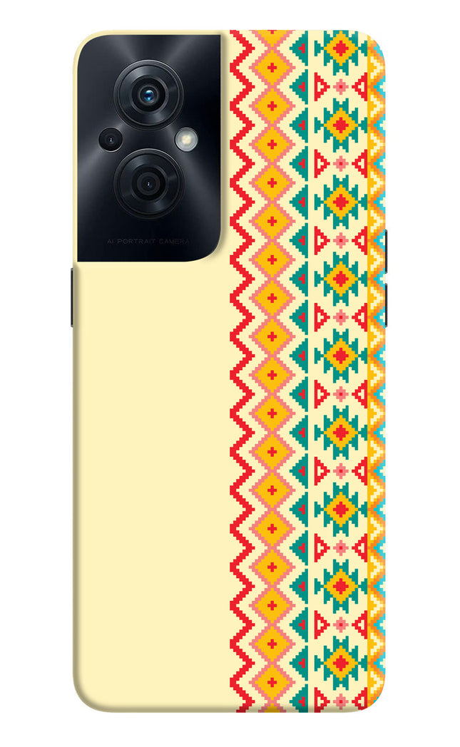 Ethnic Seamless OPPO F21s Pro 5G Hard Case Back Cover by Casekaro