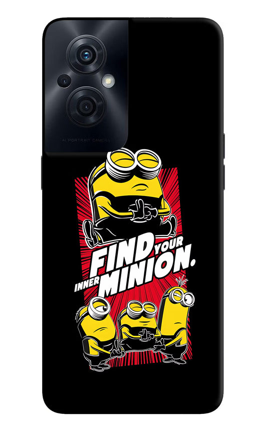 Find your inner Minion OPPO F21s Pro 5G Back Cover