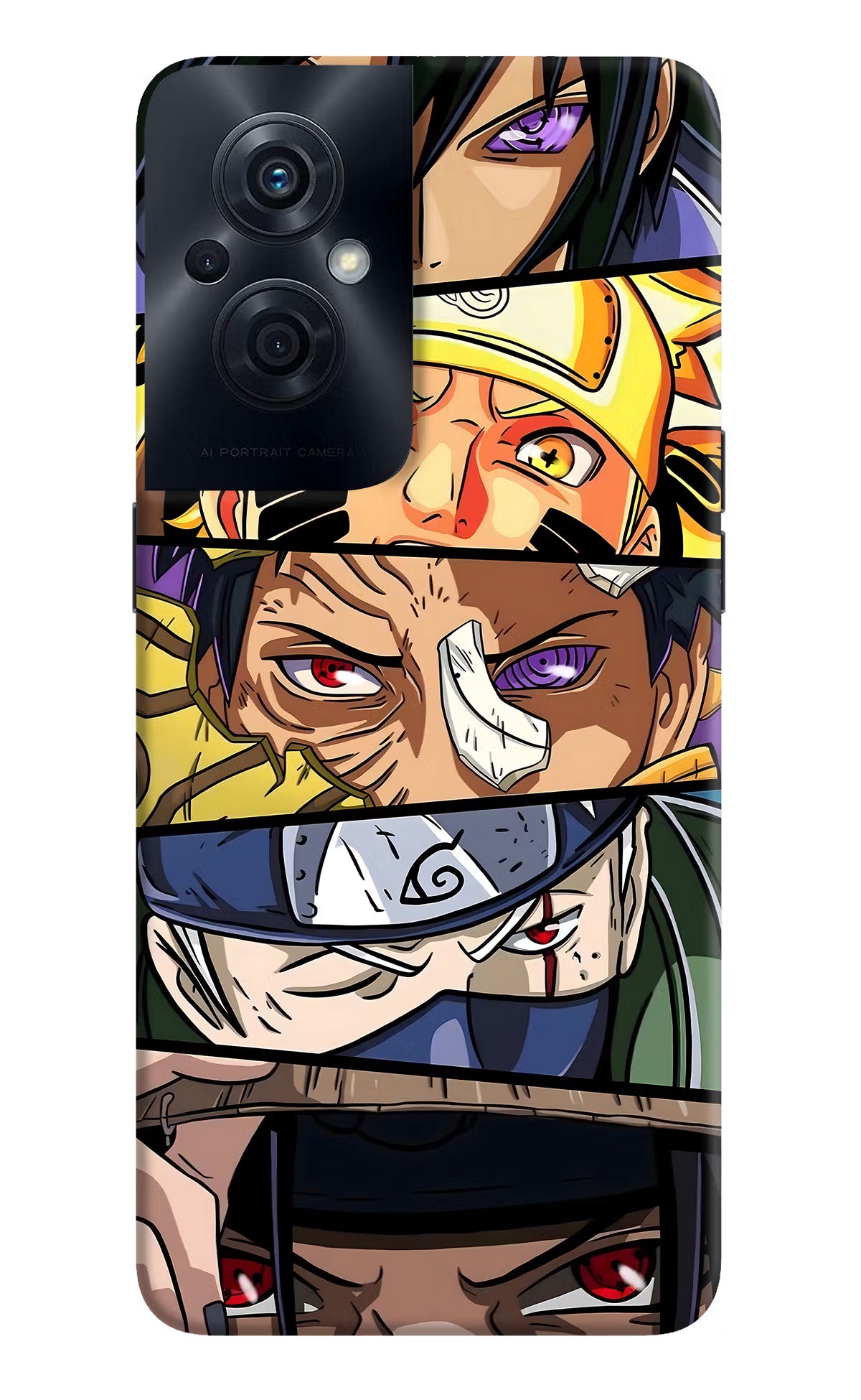 Naruto Character OPPO F21s Pro 5G Back Cover
