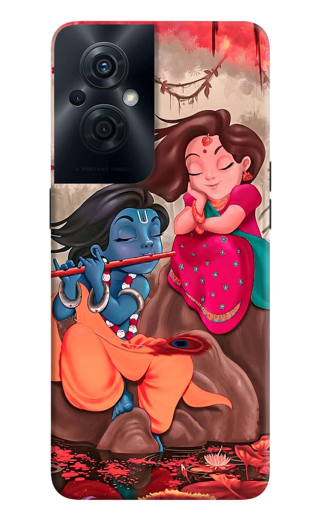 Radhe Krishna OPPO F21s Pro 5G Hard Case Back Cover by Casekaro
