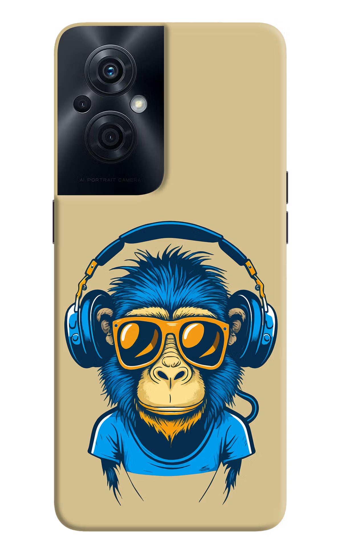 Monkey Headphone OPPO F21s Pro 5G Back Cover